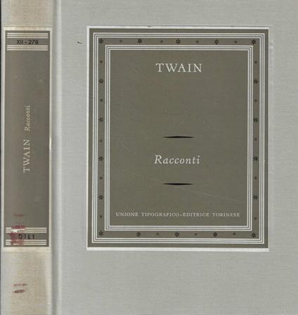 Racconti - Mark Twain - copertina