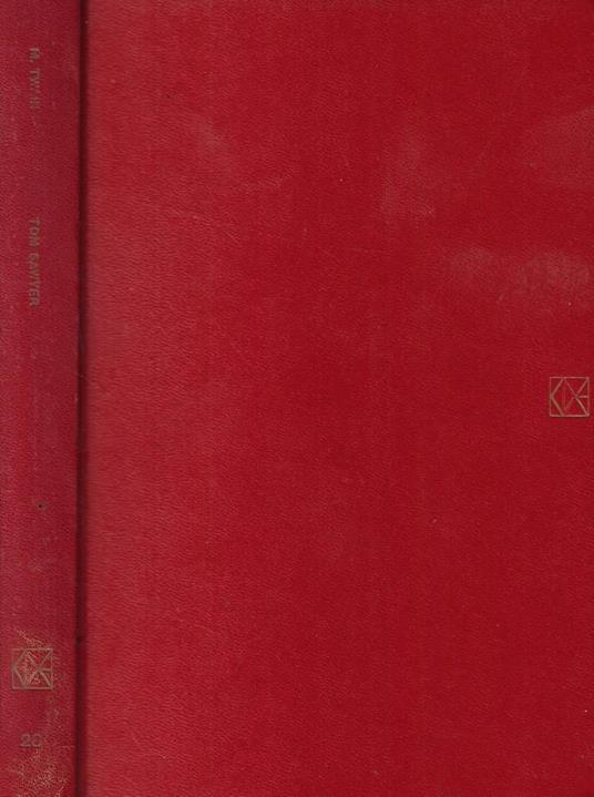Tom Sawyer - Mark Twain - copertina
