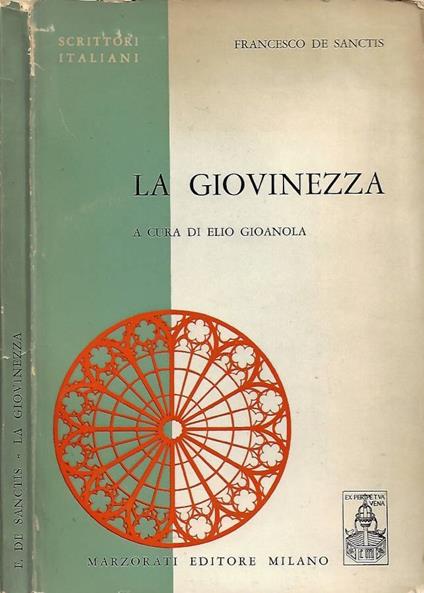 La Giovinezza - Francesco De Sanctis - copertina