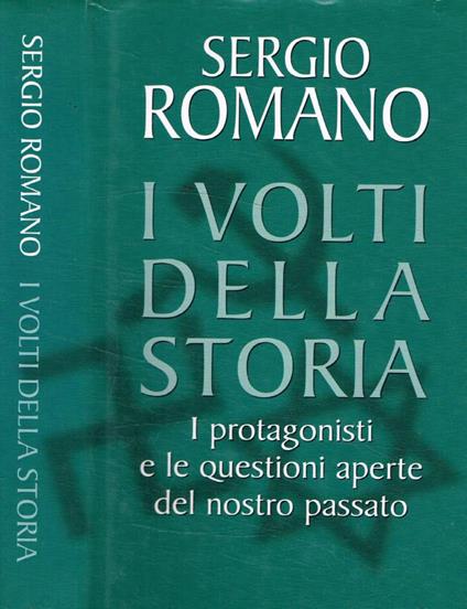 I volti della storia - Sergio Romano - copertina