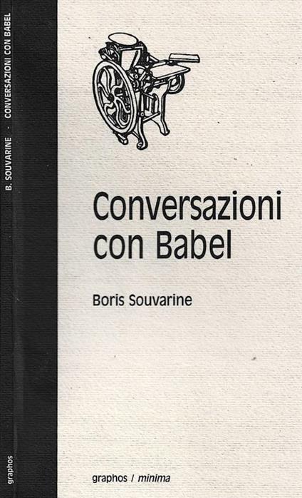 Conversazioni con Babel - Boris Souvarine - copertina