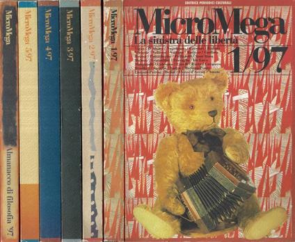 Micromega n. 1 - 2 - 3 - 4 - 5 e Almanacco - 1997 - copertina