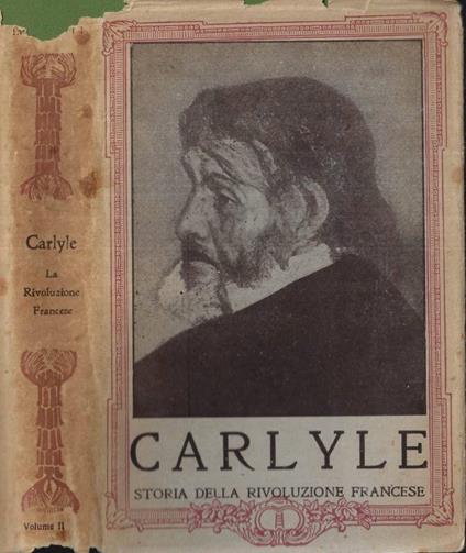Storia della rivoluzione francese Vol. II - Thomas Carlyle - copertina