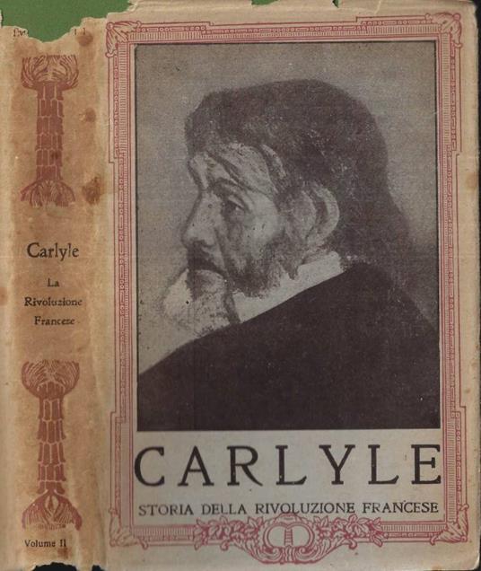 Storia della rivoluzione francese Vol. II - Thomas Carlyle - copertina