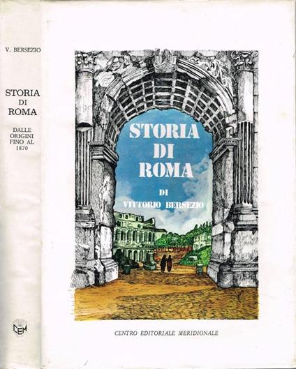 Storia di Roma - Vittorio Bersezio - copertina