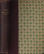 Manuale di procedura civile Vol. I