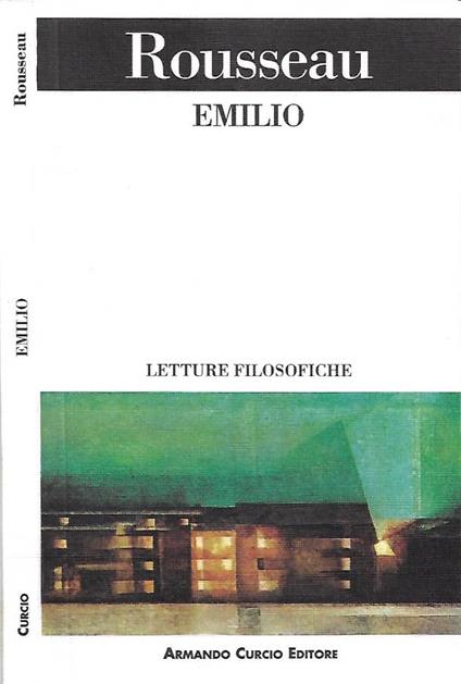 Emilio - Jean-Jacques Rousseau - copertina