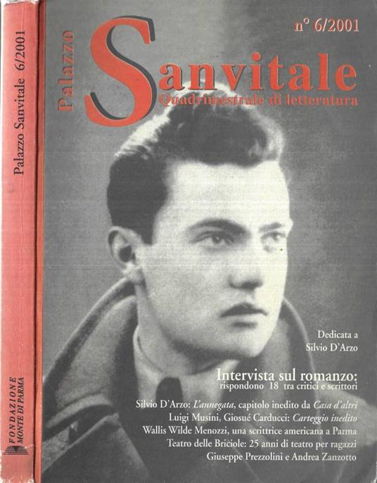 Palazzo Sanvitale n. 6 - 2001 - copertina