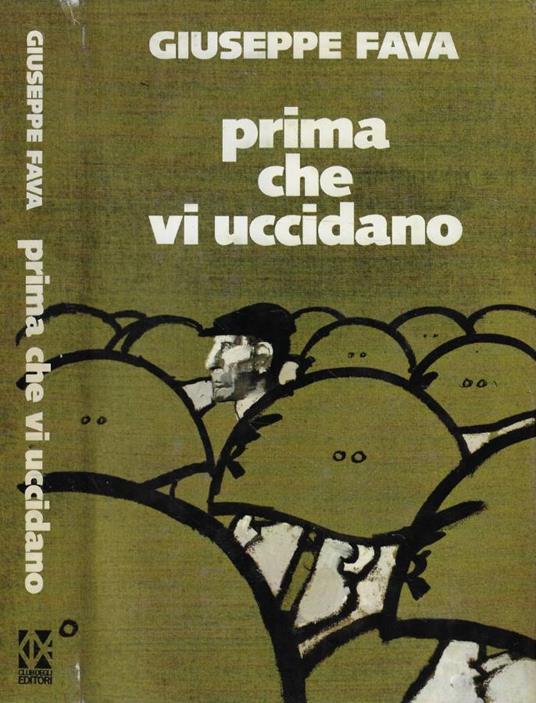 Prima che vi uccidano - Giuseppe Fava - copertina