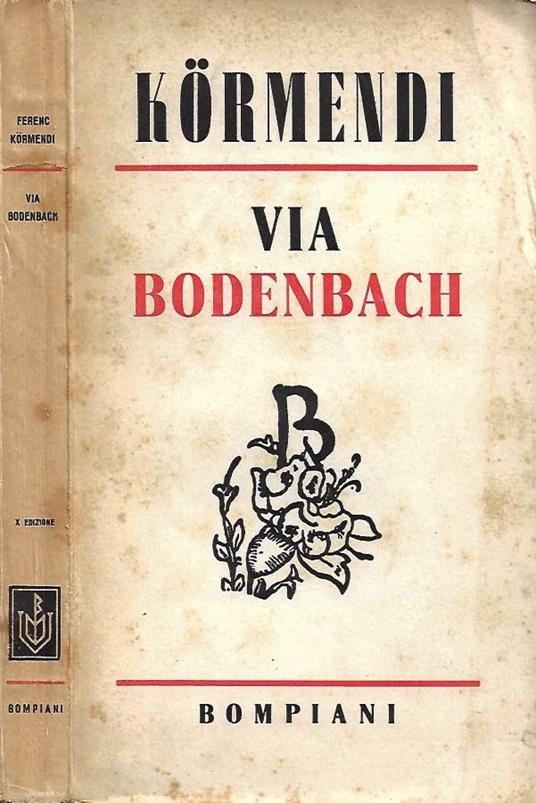 Via Bodenbach - Ferenc Kormendi - copertina
