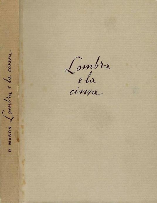 L' ombra e la cima - Richard Mason - copertina