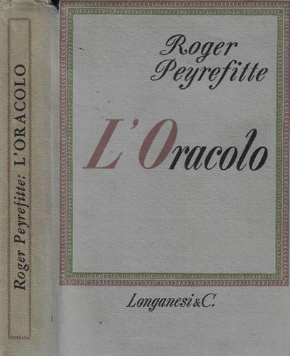 L' Oracolo - Roger Peyrefitte - copertina