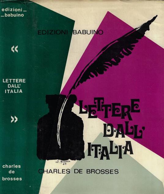 Lettere dall'Italia - Charles de Brosses - copertina