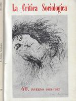 La critica sociologica n. 60. Inverno 1981-1982