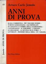 Anni di prova