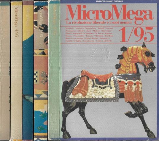 Micromega n. 1 - 2 - 3 - 4 - 5 1995 - copertina
