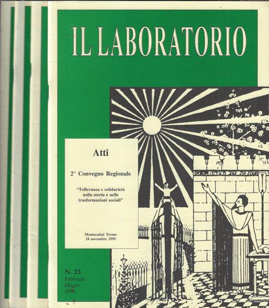 Il Laboratorio n. 23-24-26-27 Anno 1996 - copertina