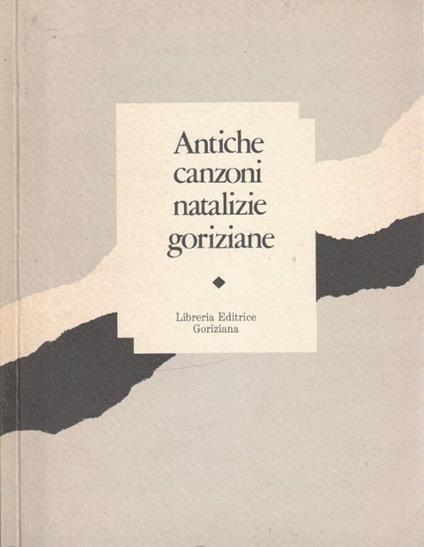 Antiche canzoni natalizie goriziane - copertina