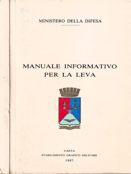 Manuale informativo per la leva - copertina
