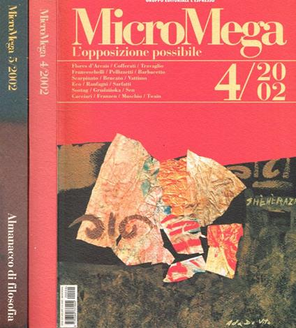MicroMega 4/2002, 5/2002 - copertina