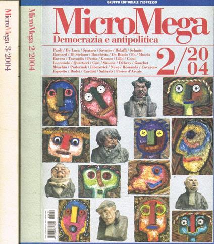 MicroMega 2/2004, 3/2004 - copertina