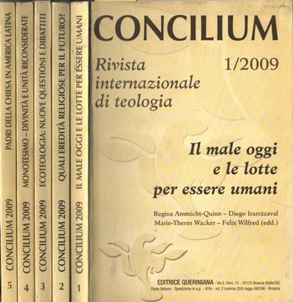 Concilium Anno 2009 - copertina