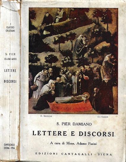 Lettere e Discorsi - Pier Damiani - copertina