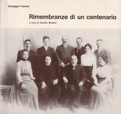 Rimembranze di un centenario - copertina