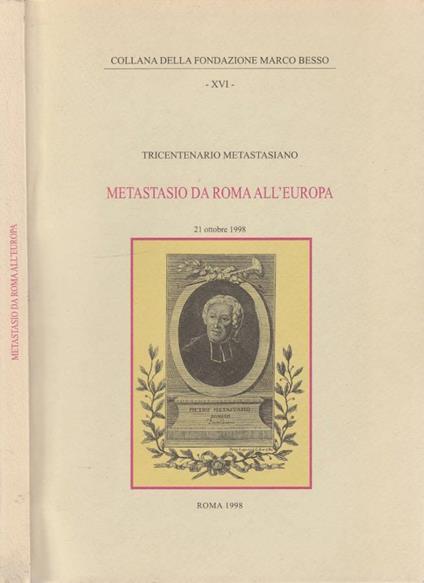 Metastasio da Roma all'Europa - copertina
