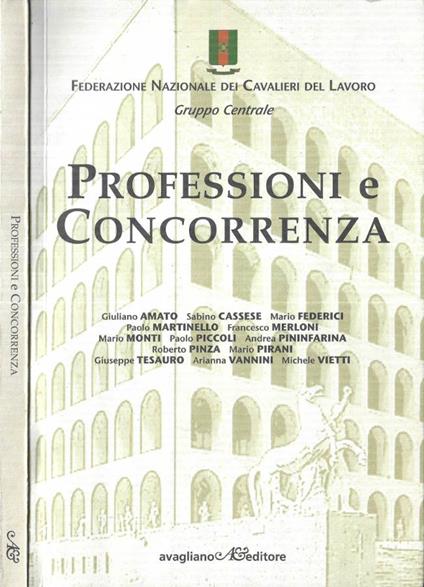 Professioni e concorrenza - copertina