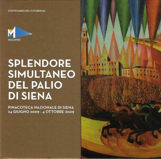 Splendore simultaneo del Palio di Siena - copertina