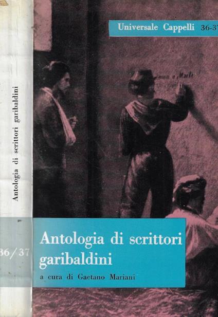 Antologia di scrittori garibaldini - copertina