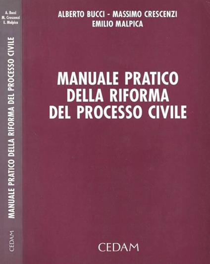 Manuale pratico della riforma del processo civile - copertina