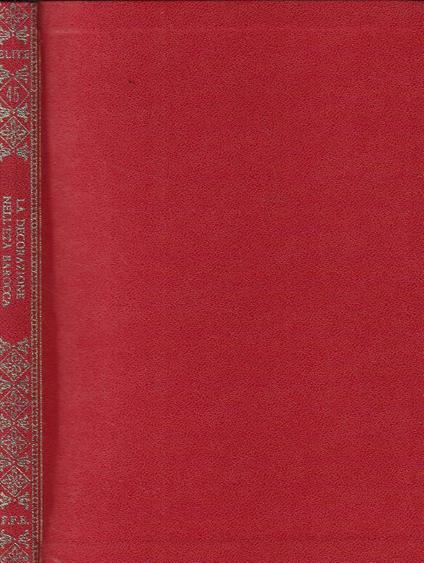 La decorazione nell'età barocca - copertina