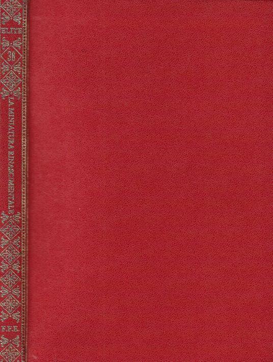 La miniatura rinascimentale - copertina