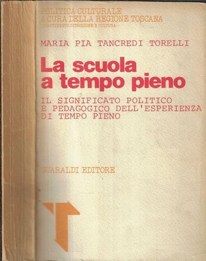La scuola a tempo pieno - copertina