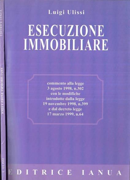 Esecuzione immobiliare - copertina