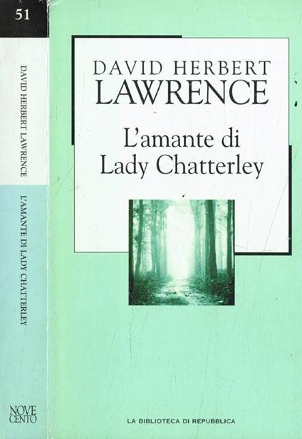 L' amante di Lady Chatterley - copertina