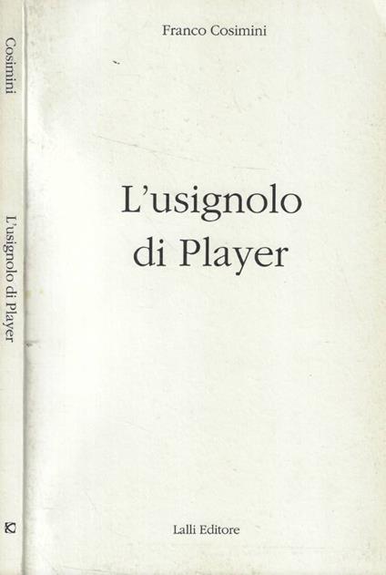 L' usignolo di Player - copertina