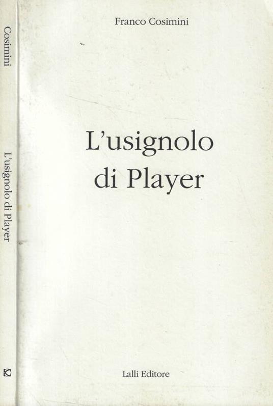 L' usignolo di Player - copertina