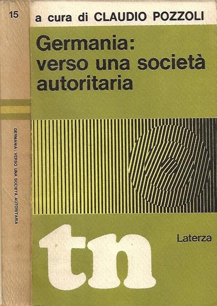 Germania: verso una società autoritaria - copertina