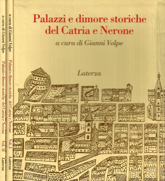 Palazzi e dimore storiche del Catria e Nerone. Vol. I, Vol. II - copertina