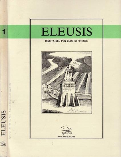 Eleusis n 1 - copertina