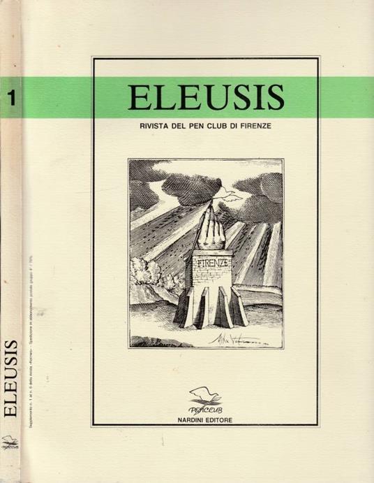 Eleusis n 1 - copertina