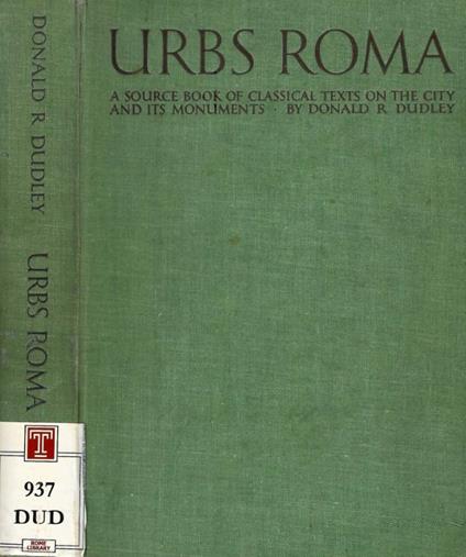Urbs Roma - copertina