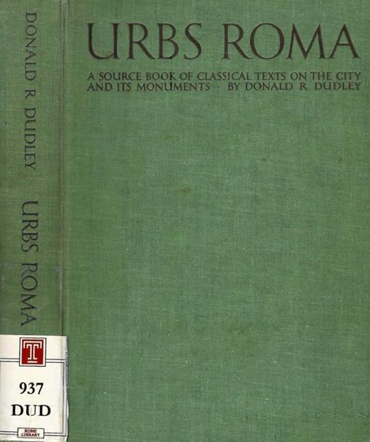 Urbs Roma - copertina