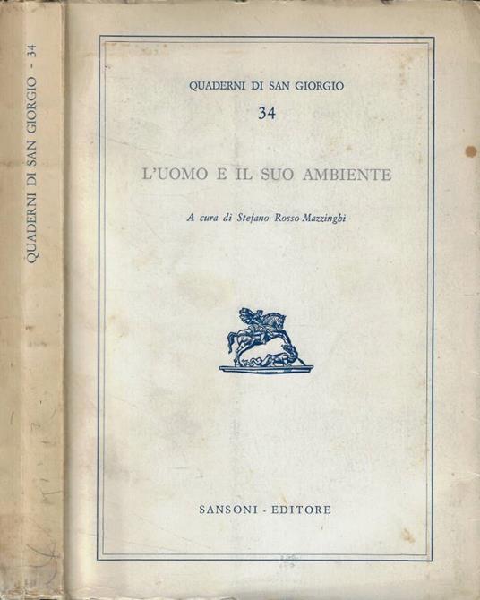 L' uomo e il suo ambiente - copertina
