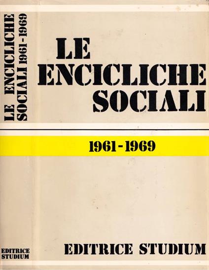 Le encicliche sociali dei Papi. Volume II - copertina