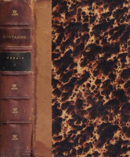 Essais de Montaigne - copertina