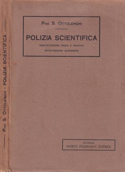 Polizia scientifica - copertina